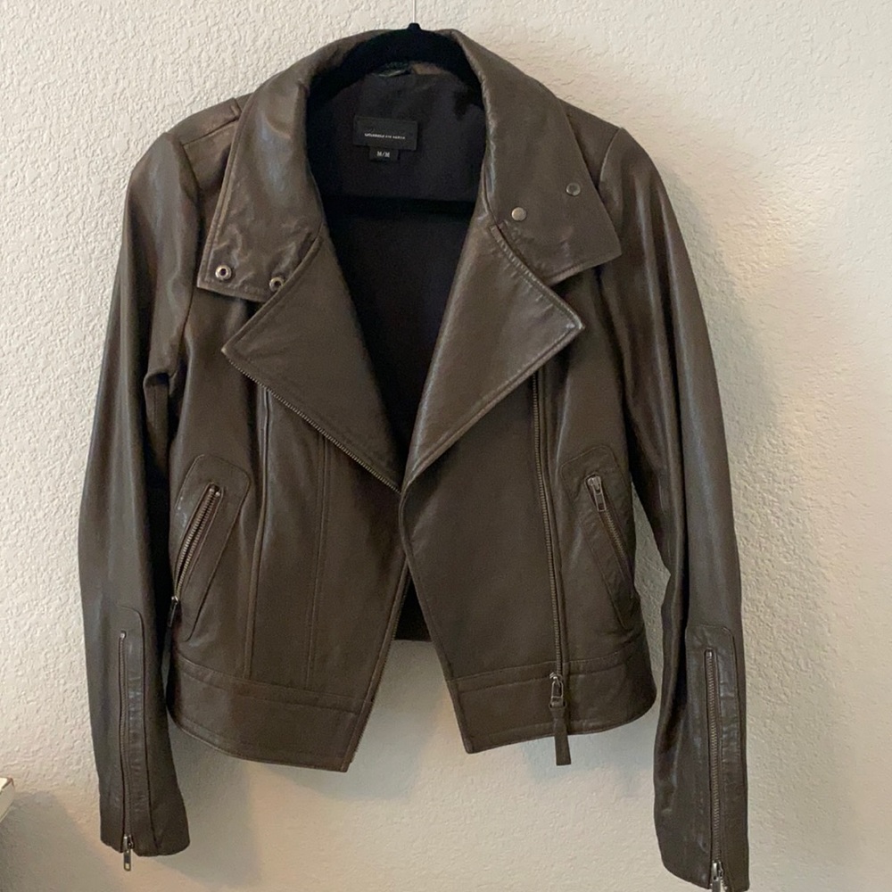 Leather jacket
